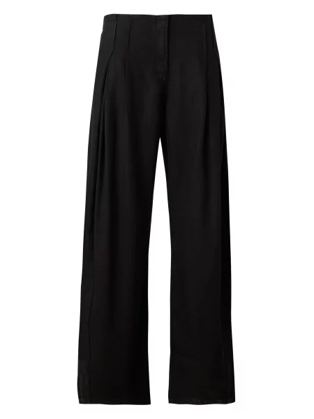 IRO Pantaloni cutați denim negru