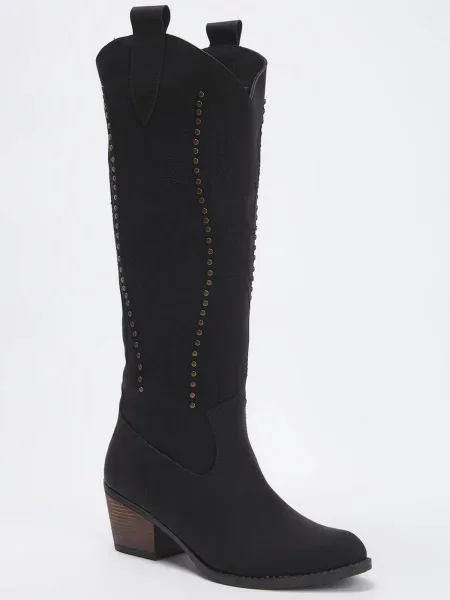 Trendyol Kaubojske čizme crna