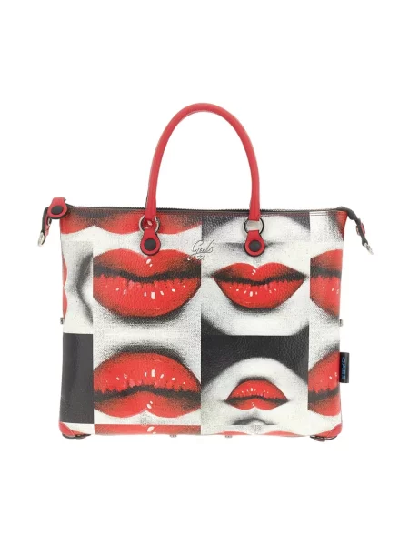 Wielobarwność torebka skórzana Gabs skórzana