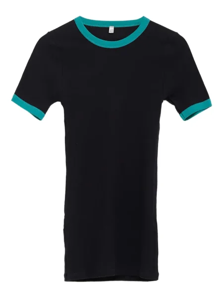 Top Baserange prążkowany niebieski