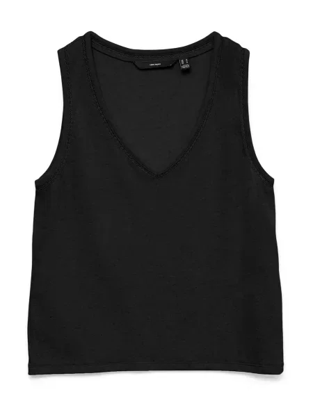 VERO MODA Top VMGINA' negru