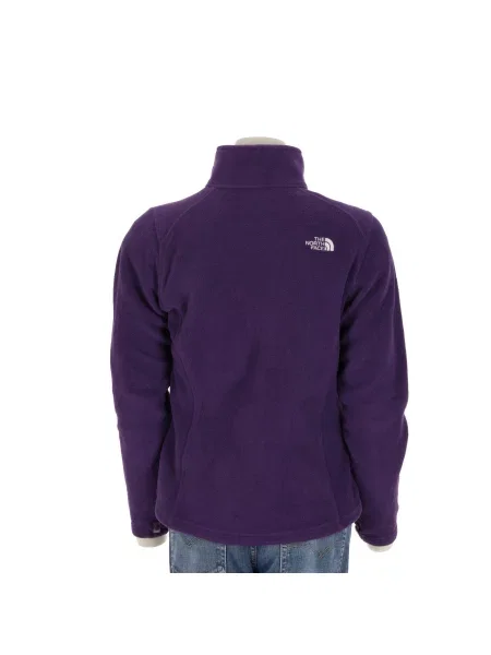 Second life The North Face kurtka polarowa Stan bardzo dobry fioletowa