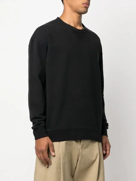 Hanorac crewneck Ten C negru