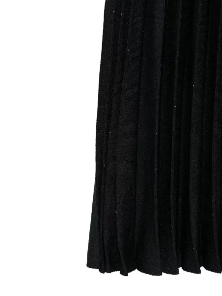 Fustă Balmain cu paiete negru