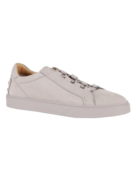 Sneakersy Tod's skórzane beżowe