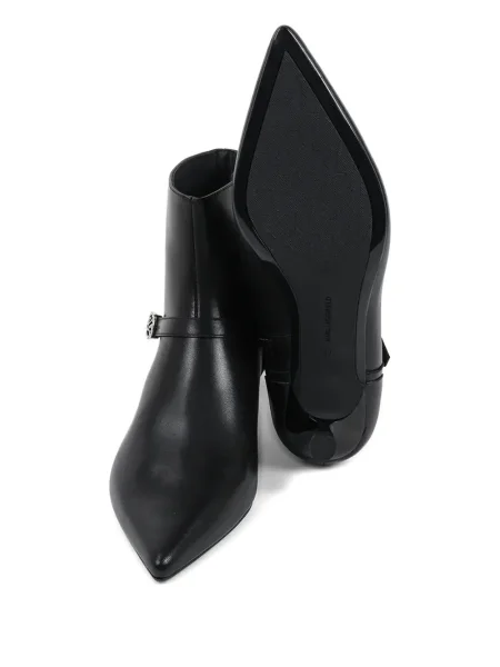 Cizme scurte Karl Lagerfeld din piele negru