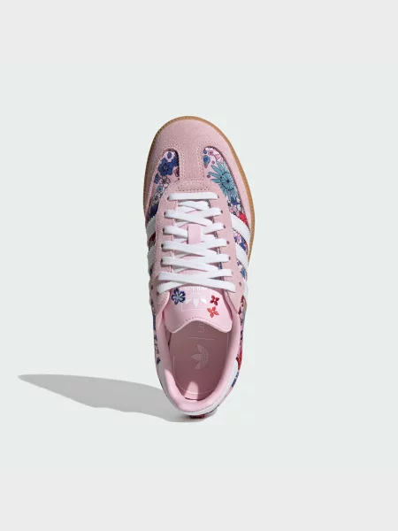 Детские кеды Adidas розовые