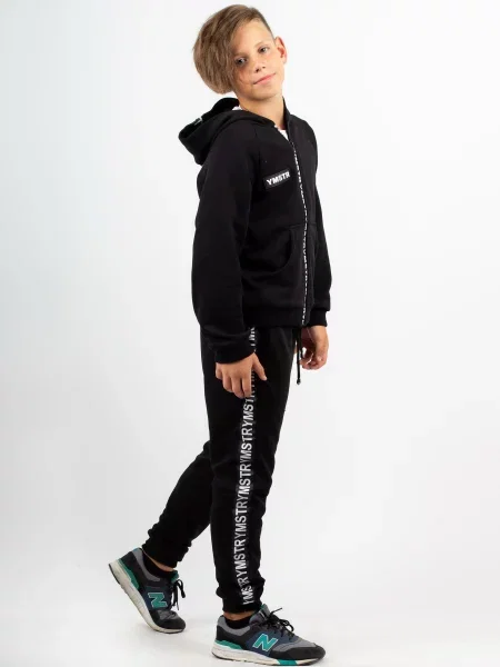 Костюмный спортивный костюм Yumster черный