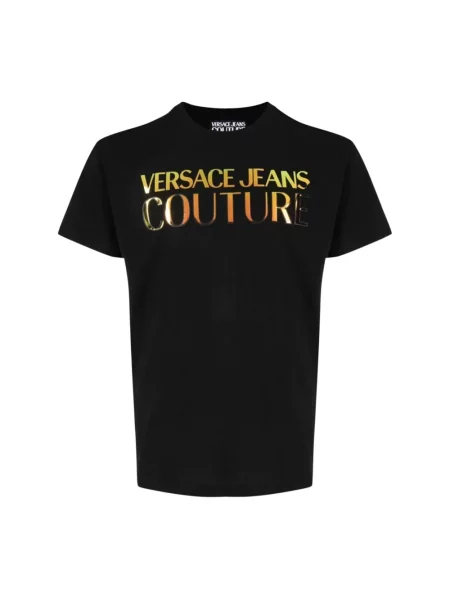 Koszulka Versace Jeans Couture czarna