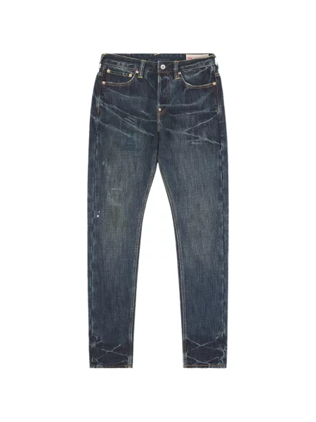 Blugi Evisu cu imagine albastru
