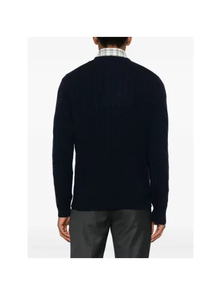 Sweter Mc2 Saint Barth niebieski