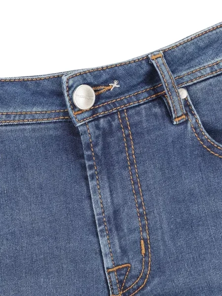 Blugi Sartoria Tramarossa albastru