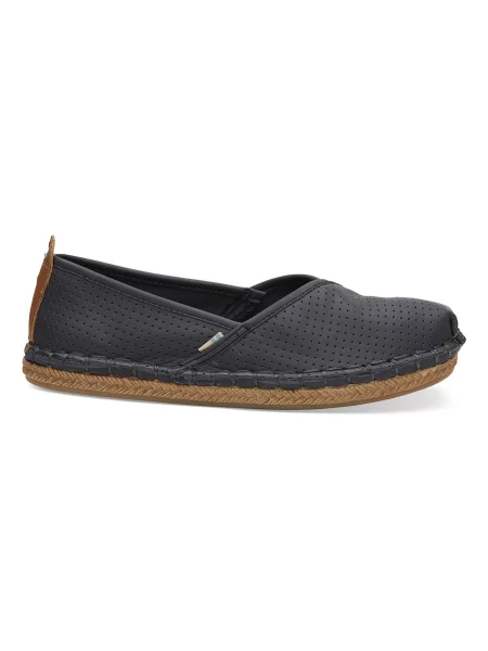 Toms Forged Iron Matte Iridescent Alpargata Kobiety Buty sportowe Toms Size: czarny