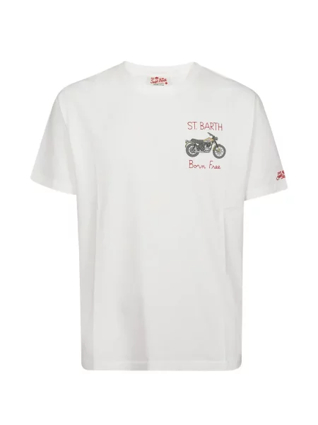 Grafic tricou Mc2 Saint Barth alb