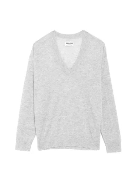 Sweter Zadig & Voltaire szary
