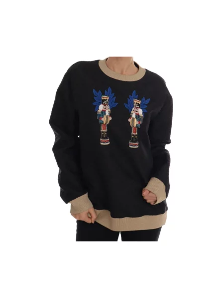 Sweter Dolce And Gabbana czarny