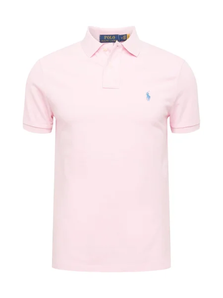 Tricou polo Polo Ralph Lauren plasă roz