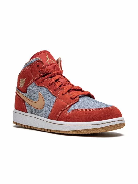 Sneakersy dziecięce Jordan czerwone