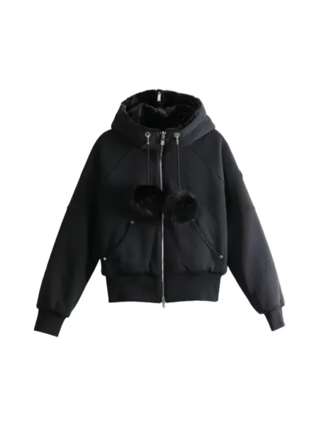 Kurtka bomber Moose Knuckles dwustronny czarny