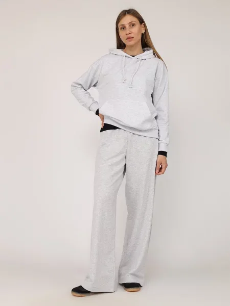 Худі YUKI світло-сірий сіре