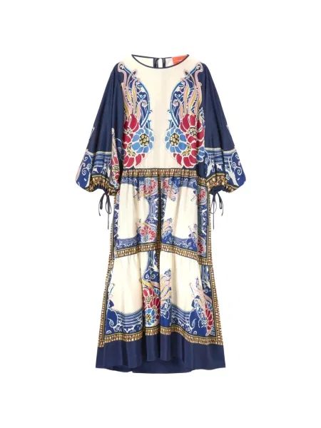 Rochie maxi La Doublej albastru
