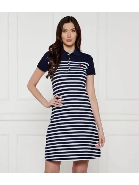 Polo Ralph Lauren Rochie de zi Bleumarin alb