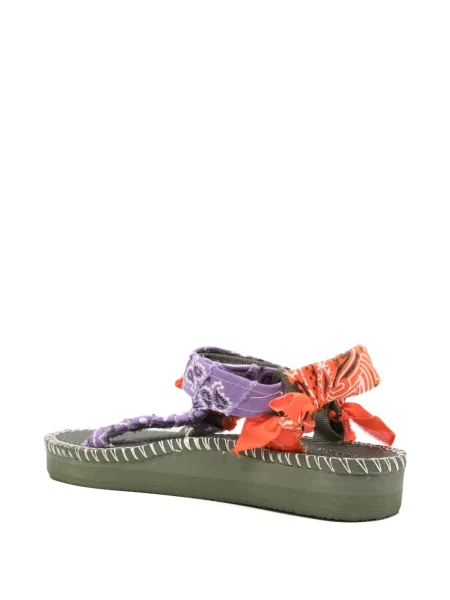 Sandale Arizona Love cu imagine verde
