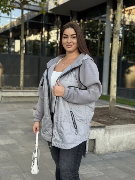 Демісезонна куртка Uaclothes сірий