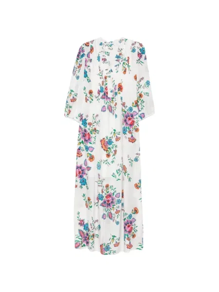 Rochie maxi Dvf Diane Von Furstenberg alb