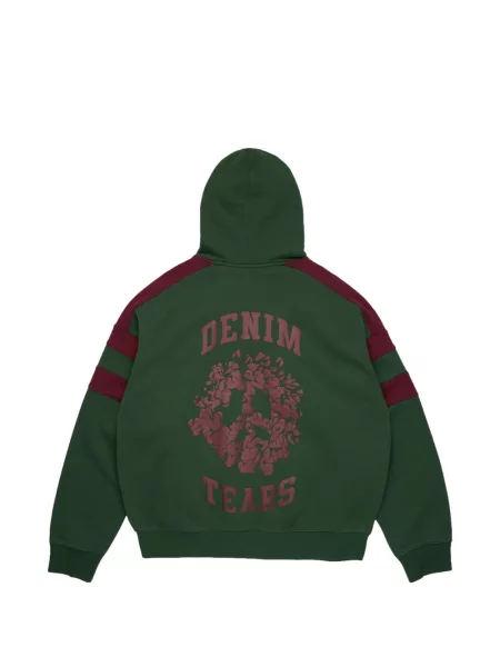 Hanorac cu glugă Denim Tears verde
