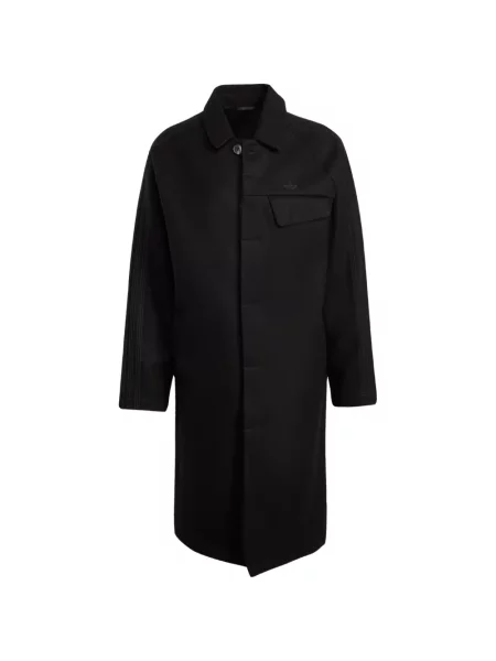 Tricou cu dungi Adidas cu dungi cu broderie din jacard negru