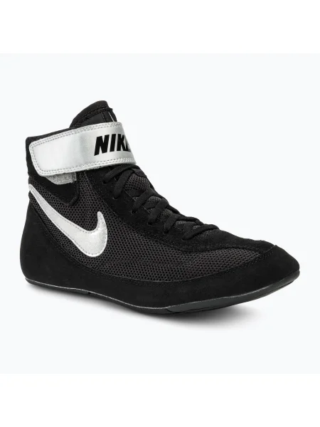Обувки за борба Nike Speedsweep VII черни/метално сребърни черно