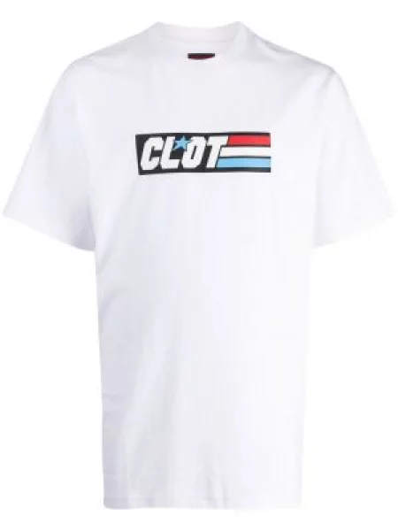 Tricou Clot cu imagine alb
