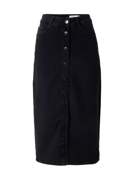 VERO MODA Fustă VMNatty denim negru