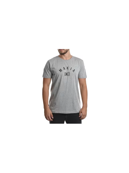 Makia Brand T-Shirt M Mężczyźni Koszulki Makia Szary Size: XL czarna