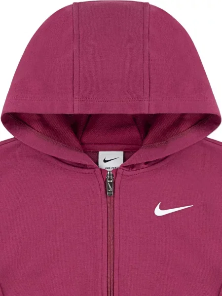 Bluza z kapturem dziecięca Nike różowa