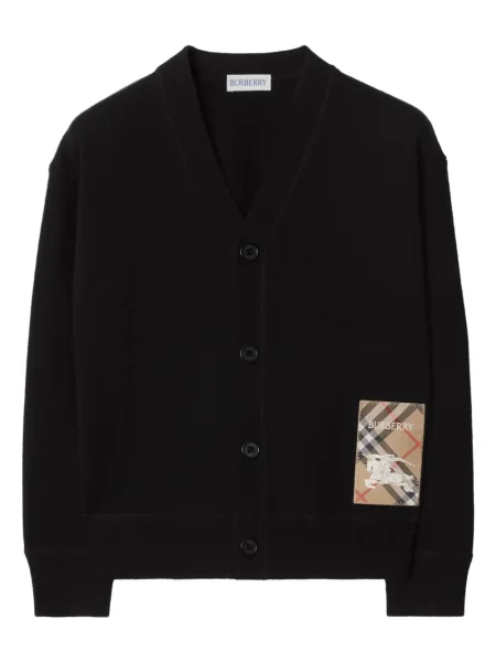 Kardigan dziecięcy Burberry czarny
