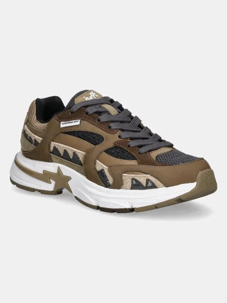A Bathing Ape sneakersy SHARK STA #2 M2 brązowy
