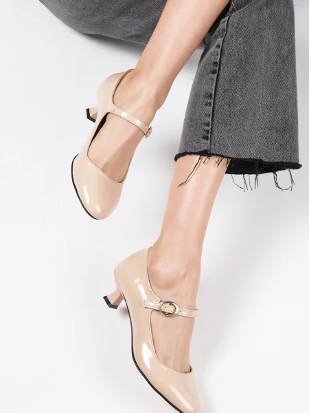 Кожени балеринки Mio Gusto от лакирана кожа