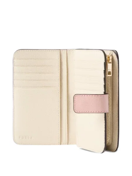Portofel Furla din piele roz