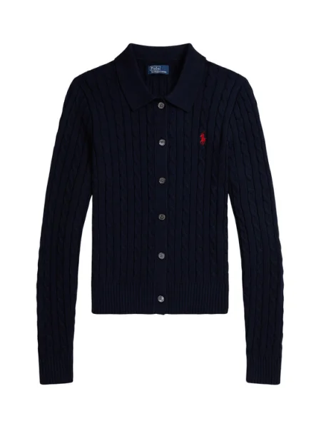 Polo Ralph Lauren Geacă tricotată bleumarin