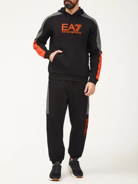 Костюмний спортивний костюм Ea7 Emporio Armani чорний