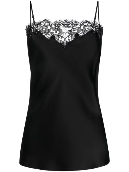 Top Stella Mccartney din dantelă negru