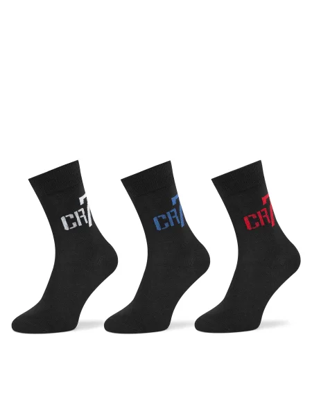 Dlhé ponožky Cristiano Ronaldo čierna