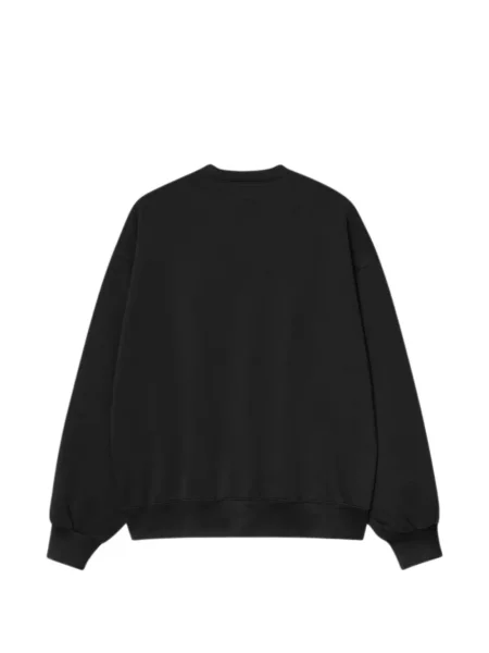 Pulover Carhartt Wip cu imagine negru