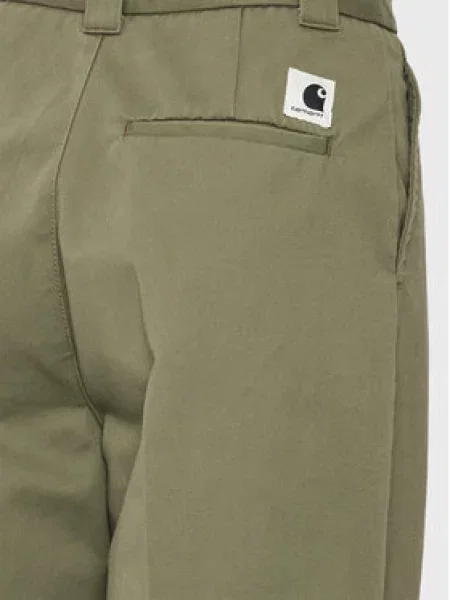 Kalhoty z materiálu Carhartt WIP zelené