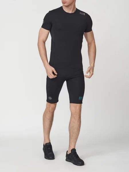 Шорты Ea7 Emporio Armani черные