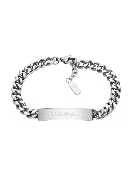 Emporio Armani Náramok strieborná