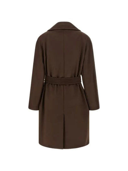 Cu centură palton Weekend Max Mara maro