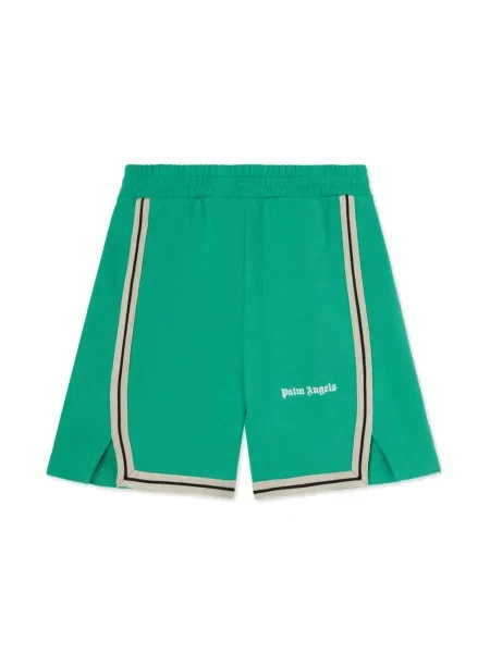 Szorty dziecięce Palm Angels zielone